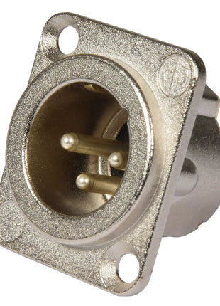 Neutrik NEUTRIK®, 3pin XLR chassis plug - solder terminals Neutrik