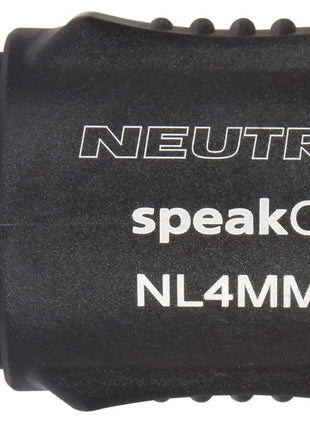 Neutrik NEUTRIK® NL4MMX, 4-pole Speakon® In-line Coupler, Bulk Neutrik