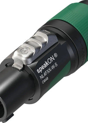 Neutrik NL4FXX-W-S Speakon 4 Pole Plug Neutrik