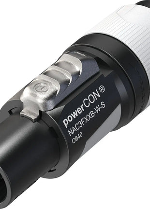 Neutrik NAC3FXXB-W-S Powercon Neutrik