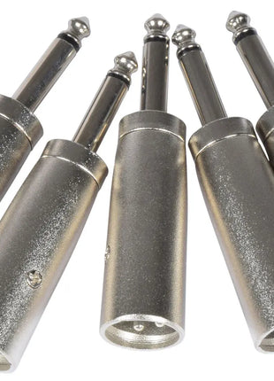 QTX Adaptor 6.3mm Mono Plug - XLR Male QTX