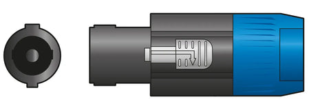 QTX 4 Pole Speaker Plugs QTX