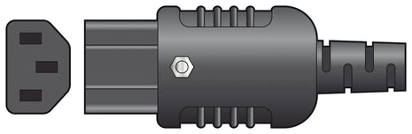 Mercury Heavy Duty In-line IEC Connector C13 Mercury