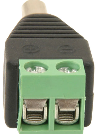 Mercury 2.1mm DC Plug with screw in terminals Mercury
