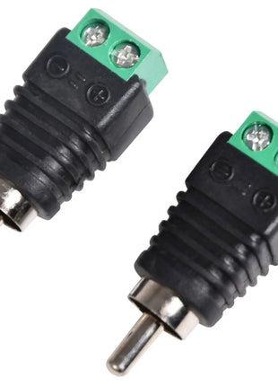 Mercury RCA Phono Plug with Screw In Terminals Mercury