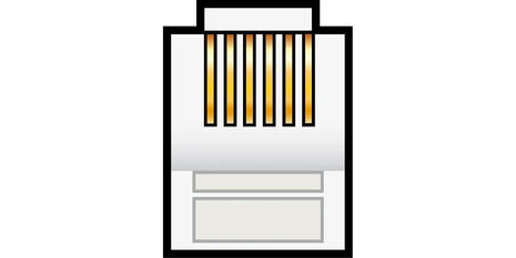 AV:Link RJ12 Crimp Modular Plug (6P6C) AV:Link