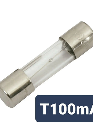 Mercury Fuse 5 x 20mm T100mA Slow Blow Mercury