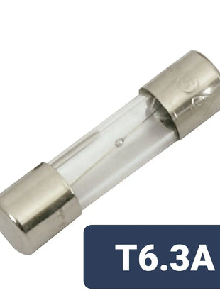 Mercury Fuse 5 x 20mm T6.3A Slow Blow Mercury