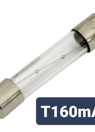 Mercury Fuse 6 x 32mm T160mA Slow Blow Mercury