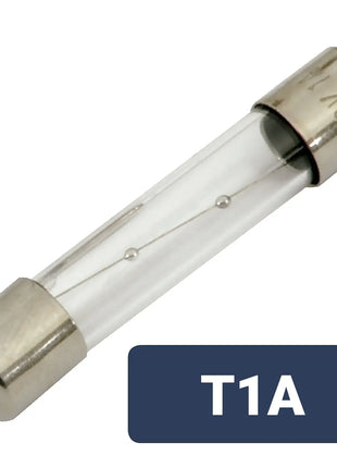 Mercury Fuse 6 x 32mm T1A Slow Blow Mercury