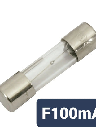 Mercury Fuse 5 x 20mm F100mA Quick Blow Mercury