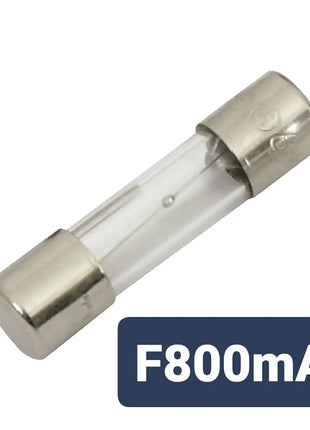 Mercury Fuse 5 x 20mm F800mA Quick Blow Mercury