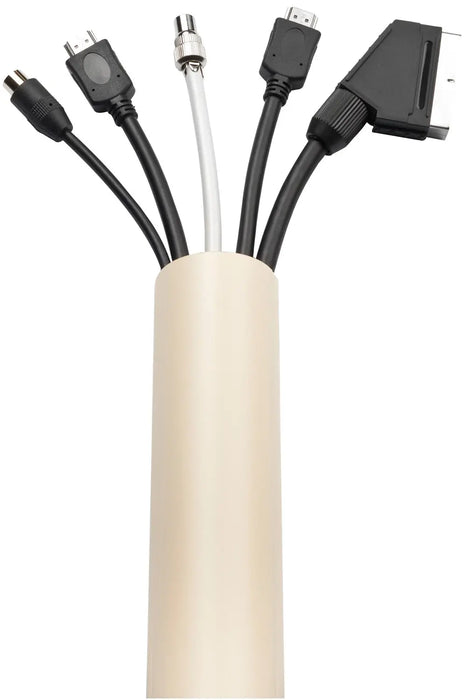 D-Line Trunking 50x25mm 1m Magnolia Retail D-Line