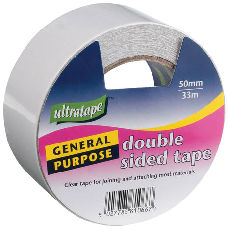 Ultra Tape Double Sided Tape 50mm x 33m Ultra Tape