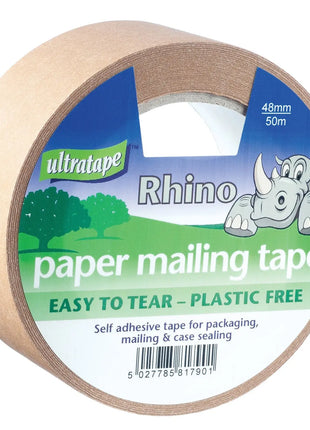 Ultra Tape Paper Mailing Tape 48mm x 50m Ultra Tape