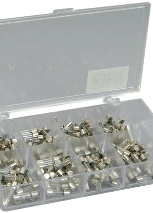 Mercury Assortment of 20 x 5mmØ fast blow fuses - 160pcs Mercury
