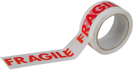 Ultra Tape Carton Sealing Tape, Fragile, 48mm x 66m, 25 microns Ultra Tape
