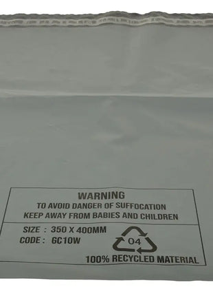 Unbranded Self Seal Despatch Bag, 400 x 525mm (16"x21"), 50mu Unbranded