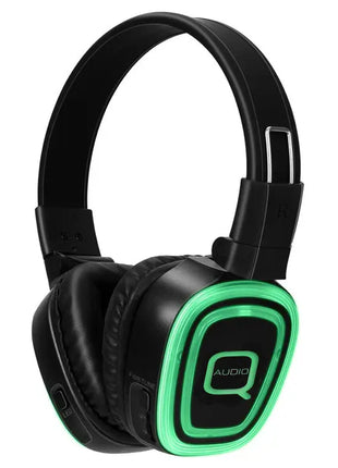 Silent Disco Headphones - 3 Selectable Channels Q-Audio