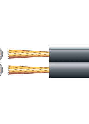 Mercury Fig 8 Speaker Cable, 2 x (7x 0.18mmØ) Mercury