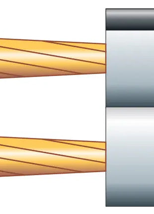 Mercury Fig 8 Speaker Cable, 2 x (26 x 0.18mmØ) Mercury