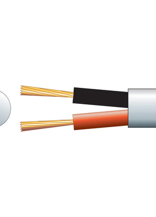 Mercury Hi Flex Double Insulated Speaker cable, 2 x (24 x 0.2mmØ) LSZH Mercury