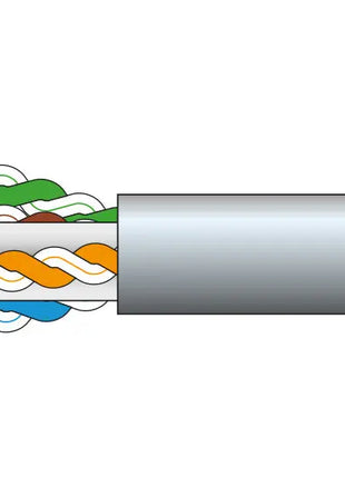 Mercury Cat6 U/UTP Network Cable 305m Grey Mercury