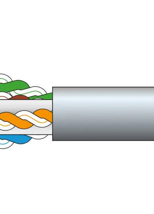 Mercury Cat6 U/UTP Network Cable 100m Grey Mercury
