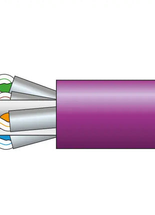 Mercury Cat6a U/FTP LSZH Network Cable 305m Lilac Mercury