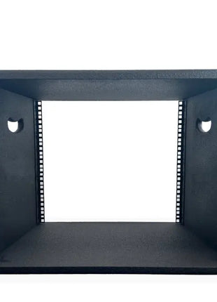 8U 19" Rack Sleeve, Rack Strip Front & Rear, Painted Black