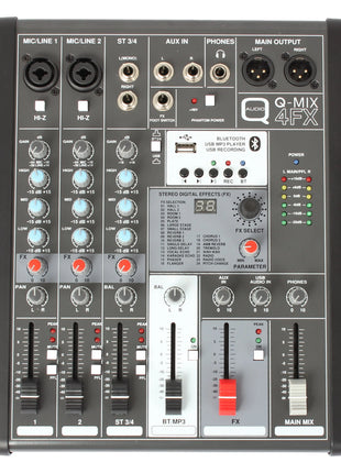 Q-Audio Q-MIX 4FX Q-Audio