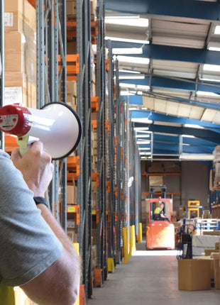 Adastra RM10 USB Rechargeable Megaphone 10W with Siren Adastra