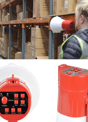 Adastra Rechargeable Megaphone USB/SD, looper and Bluetooth Adastra