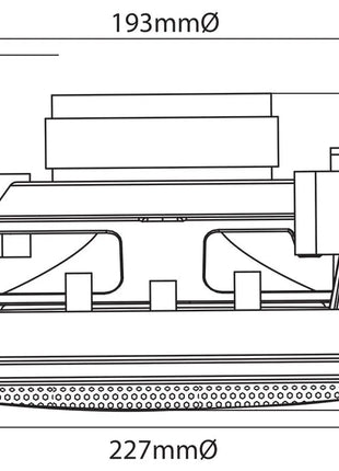 Adastra CC6V 100V Ceiling Speaker with Control 6.5 Inch Adastra