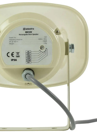 Adastra EH15V Horn Speaker 100V 15W Adastra