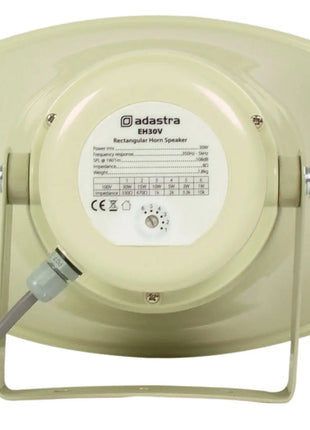 Adastra EH30V Horn Speaker 100V 30W Adastra