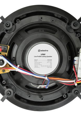 Adastra 8" low profile ceiling speaker - 100V Adastra