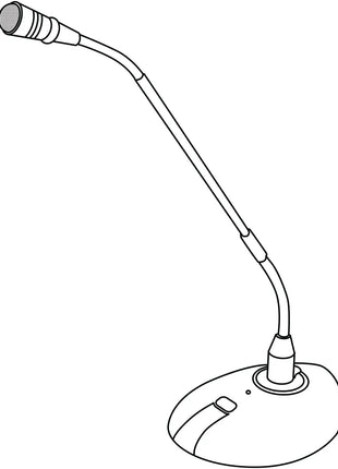Adastra Conference/paging microphone with LED collar Adastra