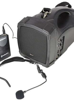 Adastra H25B Handheld PA with Neckband Mic, USB, FM & Bluetooth Adastra