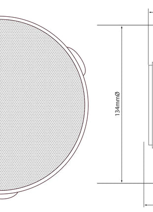 Adastra SL4 Slimline Ceiling Speaker 4" Pair Adastra
