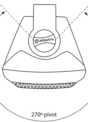 Adastra BC3V-W 100V 3" background speaker white Adastra