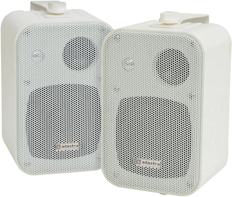 Adastra 100V Line Speakers 4" 30W White Pair Adastra