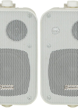 Adastra 100V Line Speakers 4" 30W White Pair Adastra