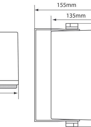 Adastra 100V Line Speakers 4" 30W White Pair Adastra