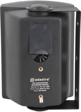 Adastra FSV-B High performance foreground speaker, 100V line, 8 Ohm, 65W rms, black Adastra