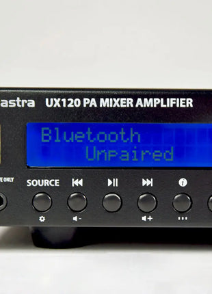 Adastra UX120 Compact 100V Mixer-Amplifier 120W Adastra