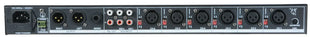 Adastra ML622 6 Mic + 2 Aux Rack Mixer 1U Adastra