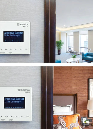 Adastra WA-215 Wall Amp with USB/microSD player, FM + Bluetooth Adastra