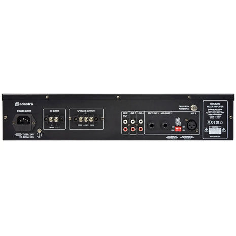 Adastra RMC120D Mixer-amp 120W + CD/BT/USB/SD/DAB/FM Adastra