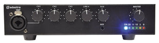 UA Series Compact 100V Mixer-Amplifiers UA60 Compact 5ch 100V MixerAmp Adastra